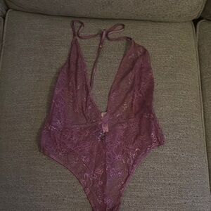 Purple Lace Bodysuit
